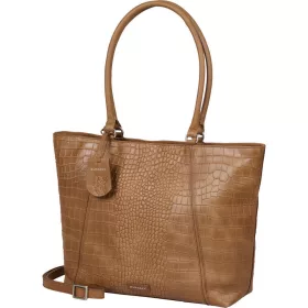   Burkely Cool Colbie konyakbarna női bőr laptoptartós válltáska 15,6" 37 x 32 cm
