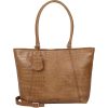 Burkely Cool Colbie konyakbarna női bőr laptoptartós válltáska 15,6" 37 x 32 cm