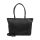 Burkely Cool Colbie Wide Tote fekete női bőr laptoptartós válltáska 15.6''  30 x 35 cm