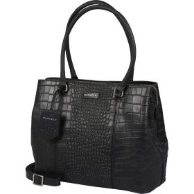   Burkely Cool Colbie fekete női bőr laptoptartós válltáska 13,3" 34 x 26 cm
