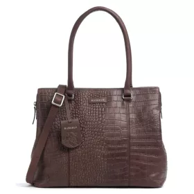   Burkely Cool Colbie barna női bőr válltáska, laptoptartóval 13,3" 34 x 26 cm