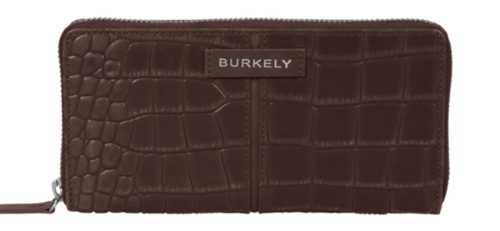 Burkely Cool Colbie sötétbarna női bőr pénztárca RFID védelemmel