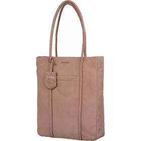   Burkely Still Selene világos mályva nubuk női bőr shopper 36 x 30 cm