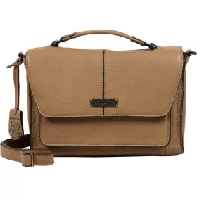   Burkely Mystic Maeve Citybag taupe női bőr kézitáska, válltáska