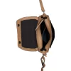 Burkely Mystic Maeve Citybag taupe női bőr kézitáska, válltáska