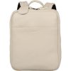Burkely Lush Lucy törtfehér női bőr hátizsák, laptoptartóval 14"  37 x 28 cm