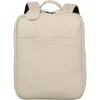 Burkely Lush Lucy törtfehér női bőr hátizsák, laptoptartóval 14"  37 x 28 cm