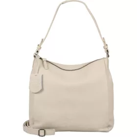   Burkely Lush Lucy törtfehér női bőr válltáska 30 x 30 cm