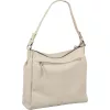 Burkely Lush Lucy törtfehér női bőr válltáska 30 x 30 cm