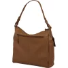 Burkely Lush Lucy konyakbarna női bőr válltáska 30 x 30 cm