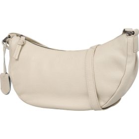   Burkely Lush Lucy törtfehér női bőr oldaltáska, crossbody 30 x 15 cm