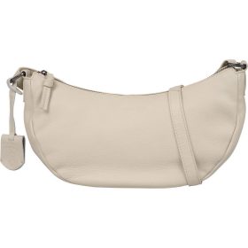   Burkely Lush Lucy törtfehér női bőr oldaltáska, crossbody 30 x 15 cm