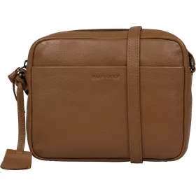   Burkely Lush Lucy konyakbarna női bőr oldaltáska, crossbody 20 x 17 cm
