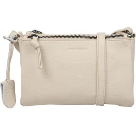   Burkely Lush Lucy törtfehér női bőr mini válltáska, crossbody 22 x 14 cm
