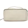 Burkely Lush Lucy törtfehér bőr neszeszer, toalet táska 26 x 13 cm