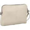 Burkely Lush Lucy törtfehér női bőr mini válltáska, crossbody 18 x 13 cm