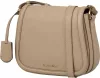 Burkely Beloved Bailey bézs bőr női válltáska, crossbody 21 x 17 cm