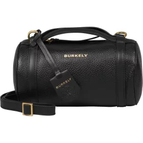   Burkely Keen Keira fekete színű női bőr kézitáska, válltáska