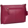 Burkely Keen Keira magenta színű női bőr oldaltáska, crossbody