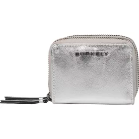   Burkely Rock Ruby ezüst színű bőr pénztárca RFID védelemmel