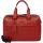 Burkely Minimal Mason piros dupla rekeszes bőr laptoptáska, aktatáska 15.6"  40 x 30 cm