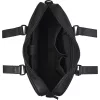 Burkely Minimal Mason fekete bőr laptoptáska 15.6"  40 x 28 cm
