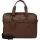 Burkely Minimal Mason konyakbarna bőr laptoptáska 15.6"  40 x 28 cm
