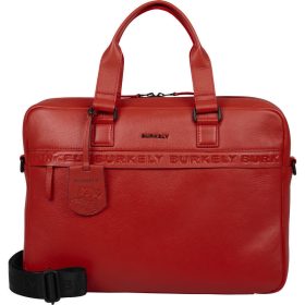   Burkely Minimal Mason piros bőr laptoptáska 15.6"  40 x 28 cm