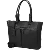 Burkely Minimal Maison női fekete bőr laptoptartós válltáska 15,6" 37 x 30 cm