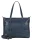 Burkely Natural Norah Workbag kék színű női bőr válltáska, kézitáska, laptop tartóval 14"