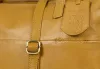 Burkely Natural Norah Workbag sárga színű női bőr válltáska, kézitáska, laptop tartóval 14"