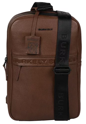 Burkely Minimal Mason konyak, bőr övtáska, crossbody 31 x 20 cm