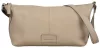 Burkely Soft Skylar drapp női bőr válltáska, oldaltáska 26 x 16 x 10 cm