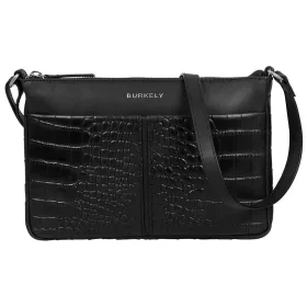   Burkely Cool Colbie fekete női bőr oldaltáska, crossbody 24 x 16 x 3 cm