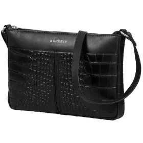   Burkely Cool Colbie fekete női bőr oldaltáska, crossbody 24 x 16 x 3 cm