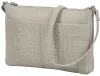 Burkely Cool Colbie világosszürke női bőr oldaltáska, crossbody 24 x 16 x 3 cm