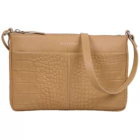   Burkely Cool Colbie mogyoróbarna női bőr oldaltáska, crossbody 24 x 16 x 3 cm