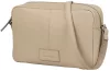 Burkely Soft Skylar bézs női bőr oldaltáska, crossbody 22 x 14,5 x 6,5 cm