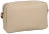 Burkely Soft Skylar bézs női bőr oldaltáska, crossbody 22 x 14,5 x 6,5 cm