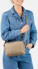 Burkely Soft Skylar bézs női bőr oldaltáska, crossbody 22 x 14,5 x 6,5 cm