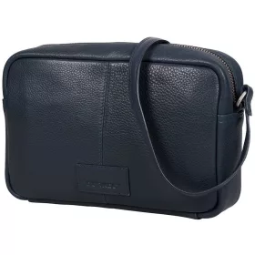   Burkely Soft Skylar sötétkék női bőr oldaltáska, crossbody 22 x 14,5 x 6,5 cm