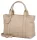 Burkely Soft Skylar kisméretű bézs bőr kézitáska, válltáska 21,5 x 13,5 x 33 cm