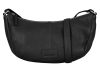 Burkely SOFT SKYLAR kisméretű fekete bőr oldaltáska, crossbody