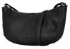 Burkely SOFT SKYLAR kisméretű fekete bőr oldaltáska, crossbody
