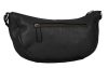 Burkely SOFT SKYLAR kisméretű fekete bőr oldaltáska, crossbody