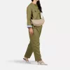 Burkely SOFT SKYLAR kisméretű szürke bőr oldaltáska, crossbody