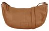 Burkely SOFT SKYLAR kisméretű konyak bőr oldaltáska, crossbody
