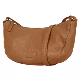   Burkely SOFT SKYLAR kisméretű konyak bőr oldaltáska, crossbody