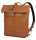 Burkely SOFT SKYLAR Rolltop konyakbarna bőr laptoptartós, hátizsák 14"