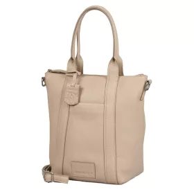 Burkely Mini Shopper szürke bőr válltáska, shopper